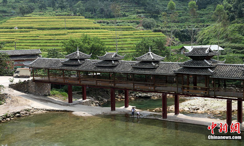 Picturesque landscapes in SW China