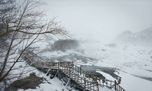 Picturesque scene in Changbai Mountain, NE China