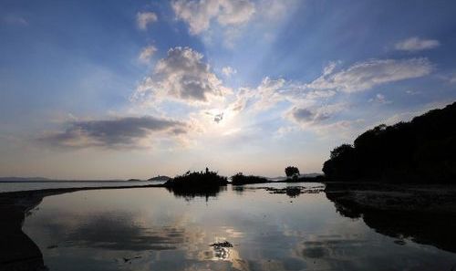 Scenery of Taihu Lake in China's Jiangsu