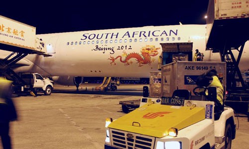 South Africa's Johannesburg opens 1st non-stop flight to Beijing