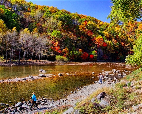 Spectacular scenery in "city of coal and iron"