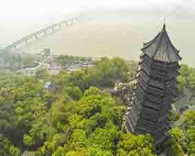The splendid Liuhe Pagoda of Hangzhou reopens to public after restoration