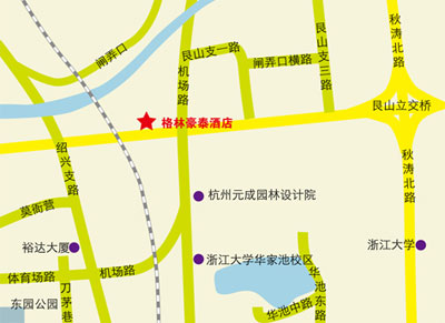 Greentree Inn--West Genshan Road Branch, Hangzhou Map