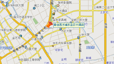 Best Western Pudong Sunshine Hotel Map