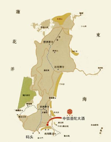 CITIC Putuo Hotel Map