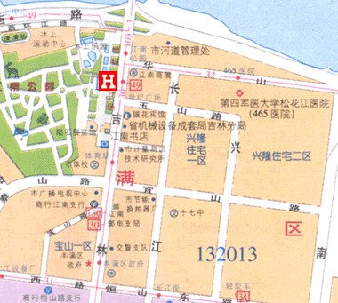 Century Hotel, Jilin Map