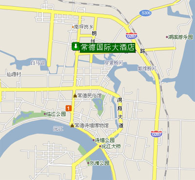 Changde Internaitional Hotel Map