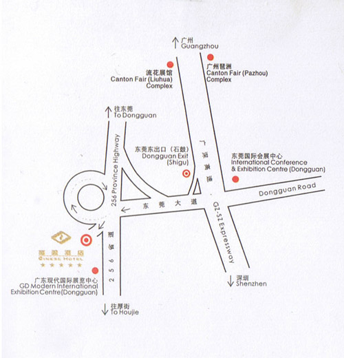 Grand Mercure Dongguan Houjie by  ACCOR Map