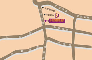 City Inn Bandao, Wenzhou Map
