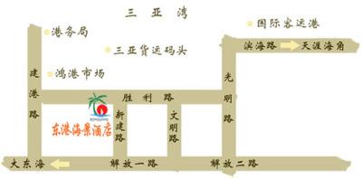 Donggang Seaview Hotel Map