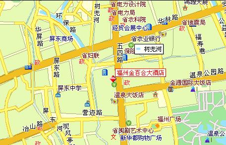 Fuzhou Success Link International Hotel Map