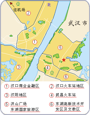 Marshal Palace Hotel ,Wuhan Map