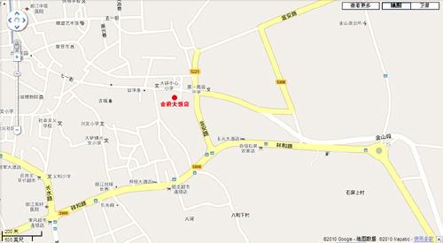 Golden Path Hospitality , Lijiang Map