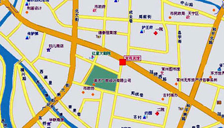 Changzhou Gongyuan Hotel Map