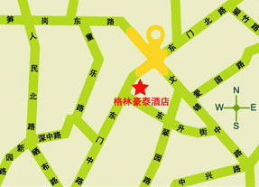 GreenTree Inn Shenzhen Dongmen Hotel Map