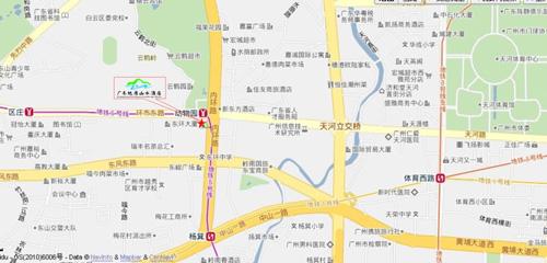 Guangdong Geological Landscape Hotel Map