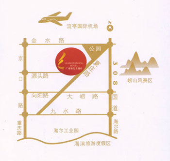 Guangye Jinjiang Hotel Map