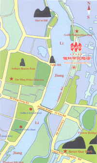 Guilin Royal Garden Hotel Map
