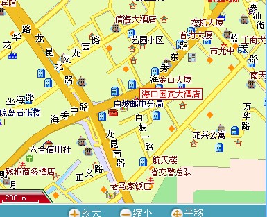 Guobin Hotel Haikou Map