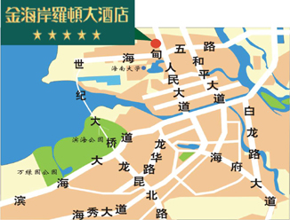 Haikou Golden Coast Lawton Map