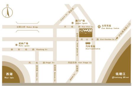 Hangzhou Wan Hotel Map