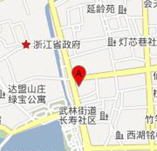 Hangzhou Xihu Wendemu Zhizun Haoting Hotel Map