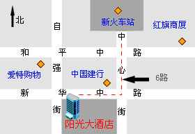 Hengshui Sunshine Hotel Map