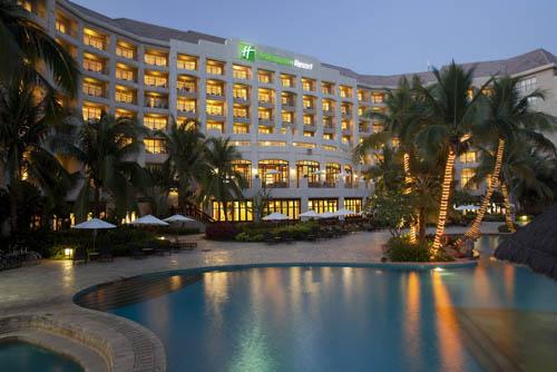 HOTEL EXTERIOR AT NIGHT