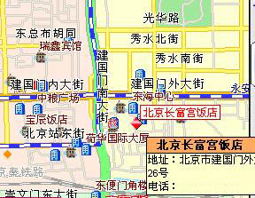 Hotel New Otani Changfugong Map