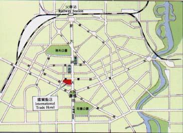 International Trade Hotel, Changchun Map