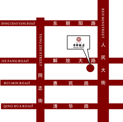 Ji Xiang Hotel ,Changchun Map