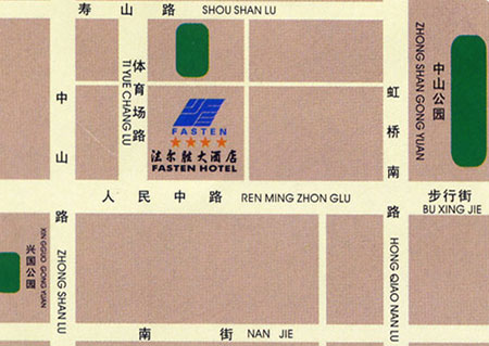 Jiangyin Fasten Hotel Map
