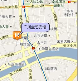 Guangzhou Ying Shang Jin Yi Hotel(Dade Road Branch) Map