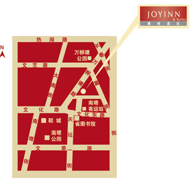 JoyInn & Suite-Shenyang Nanta Branch Map