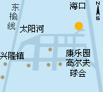 Kangle Garden Resort, Xinglong Map