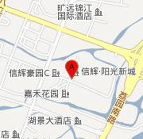 Kuang Yuan Jin Jiang Hotel, Putian Map