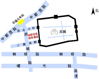 Li Ze Yuan International Hotel Map