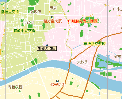 Lido Hotel, Guangzhou Map
