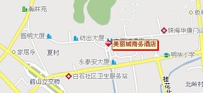 Mei Li Cheng Commerce Hotel Map