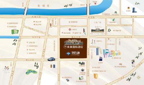 Nan Kang Hotel Map