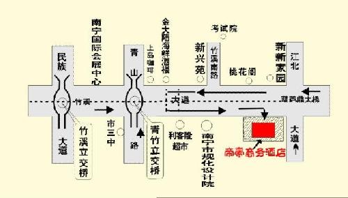 Nanning Dihao BusinessHotel Map