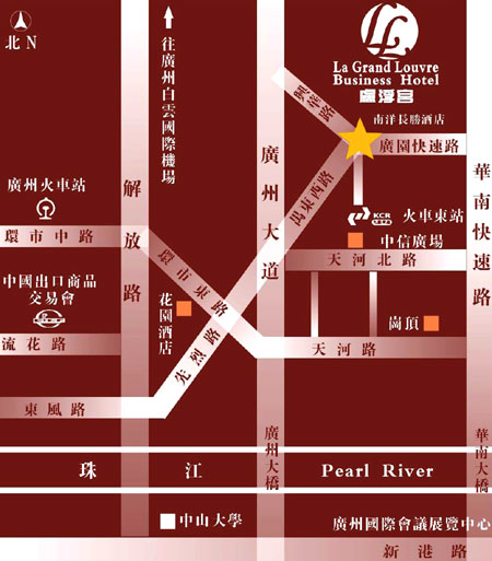 Nanyang King's Gate Hotel Map