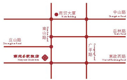Nanyuan Inn-Fenghua Inn Map