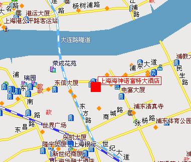 Novotel Atlantis, Shanghai Map