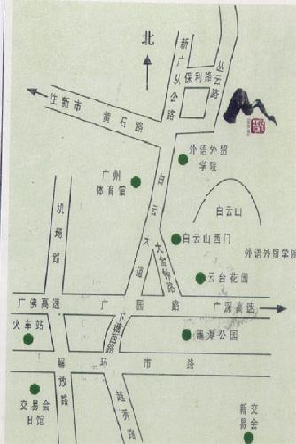 Guangzhou Poly Hotel Map