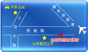 Red Crowned Crane Hotel Map