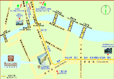Rosedale Hotel & Suites Guangzhou (Plaza Canton Hotel) Map