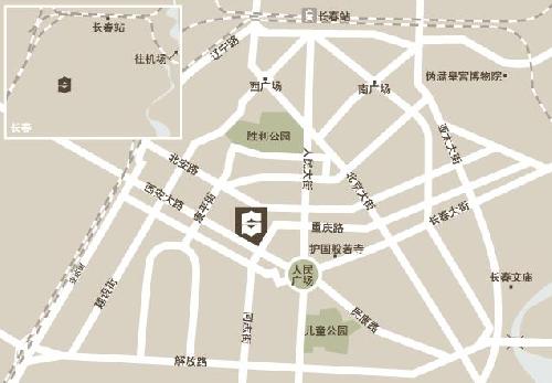 Shangri-La Hotel, Changchun Map