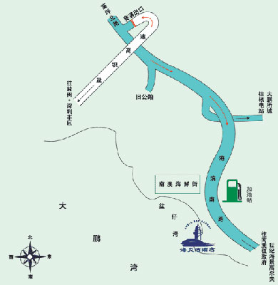 Shell Bay Resort Map