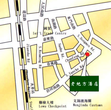 Shenzhen Lao Di Fang Hotel Map